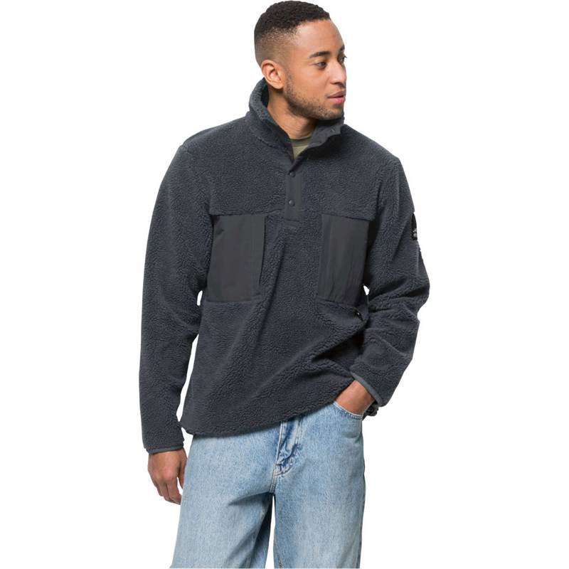 Jack Wolfskin Mens Pank Snap Fleece-2